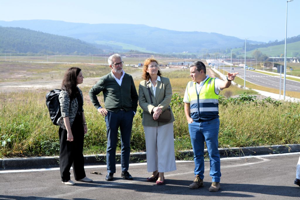 Invest in Spain visita las obras de La Pasiega para conocer su potencial logístico e industrial
